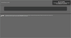 Desktop Screenshot of brambos.com